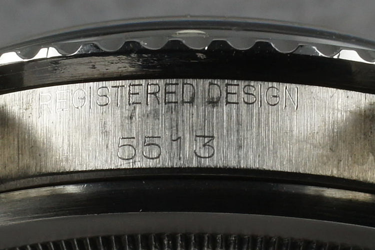 1968 Rolex Submariner 5513 with Super Dome Crystal