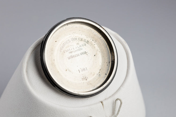 1968 Rolex DateJust 1601 with Silver No Lume "Wide Boy" Dial