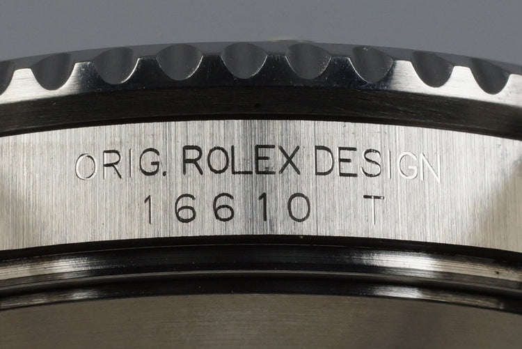 2006 Rolex Green Submariner 16610LV