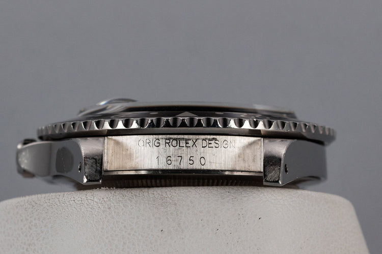 1981 Rolex GMT-Master 16750 Black Bezel