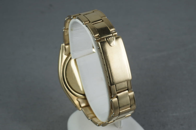 1957 Rolex Oyster 6422 with 14K Riveted Stretch Band