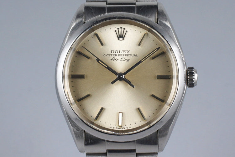 1981 Rolex Air-King 5500 with Box and Papers