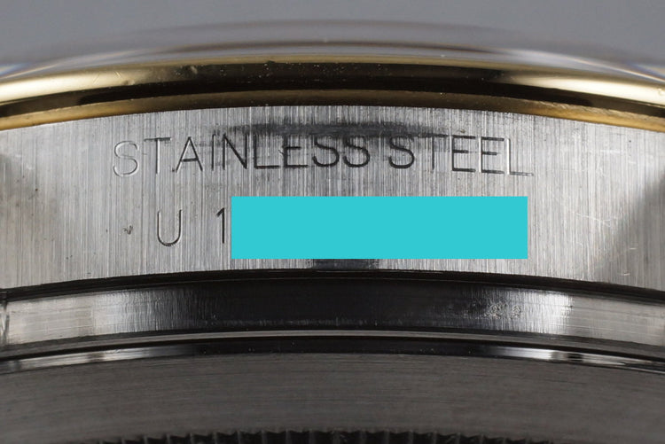 1997 Rolex Two Tone Zenith Daytona 16523 with Box and Papers