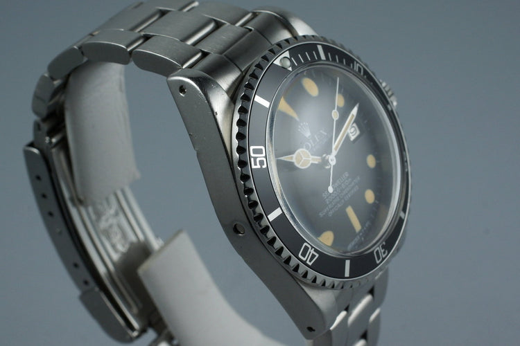 1978 Rolex Sea Dweller 1665 Mark I Dial