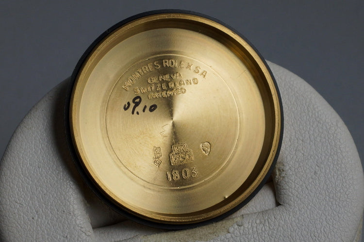 1967 Rolex YG Day-Date 1803