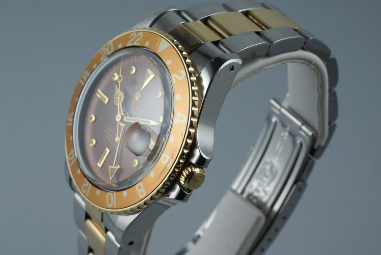1978 Rolex Two Tone GMT 1675 Root Beer Dial