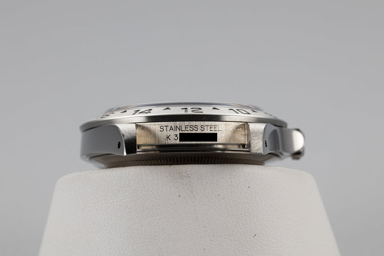 2001 Rolex Explorer II 16570 Black Dial with Box and Papers