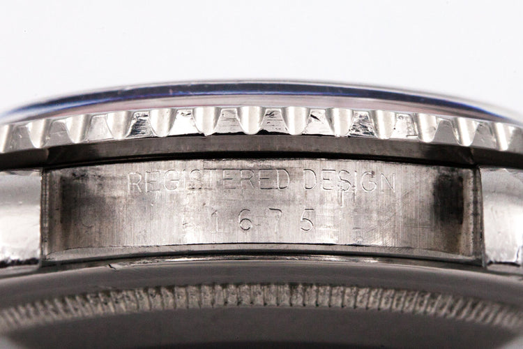 1972 Rolex GMT 1675 with Service dial and Hands