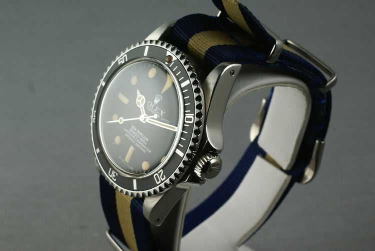 Rolex Sea Dweller Ref 1665 with creamy luminous