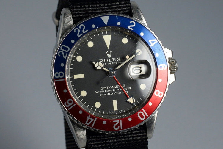 1970 Rolex GMT 1675 Mark I Dial