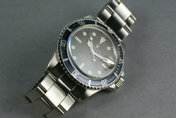 Rolex Red Submariner 1680 Meters First Mark 2 BROWN Dial