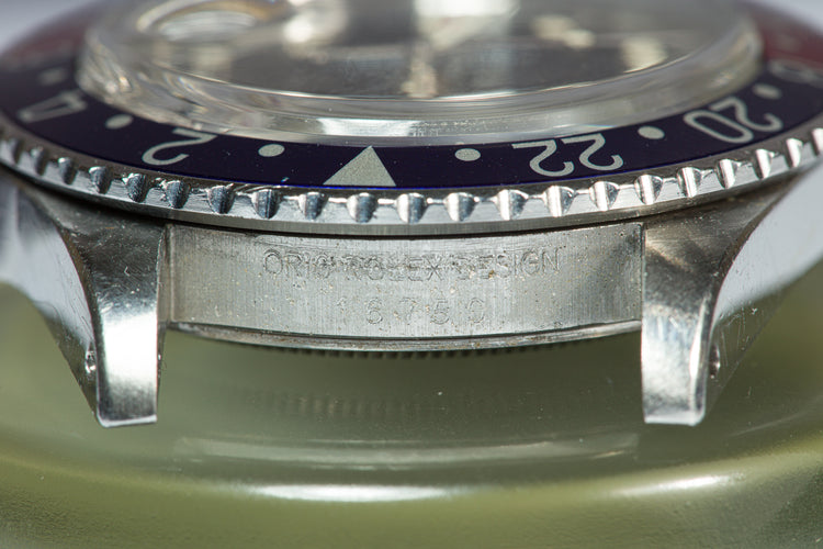 1985 Rolex GMT-Master 16750 "Pepsi" Glossy Dial with Creamy, WG Surround Lume