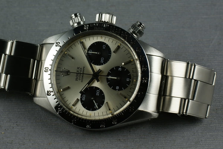 Rolex Daytona Ref 6265 Silver Sigma Dial