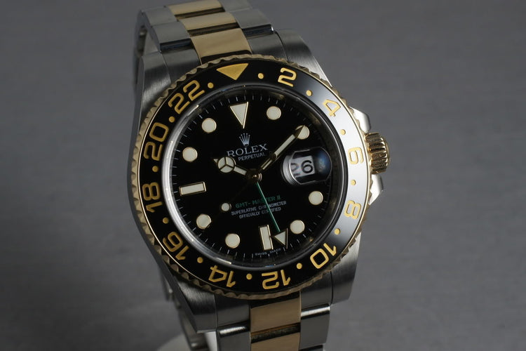 2007 Rolex Ceramic GMT 116713 with Box and Papers