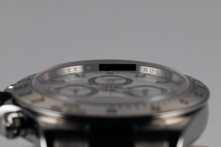 2007 Rolex Daytona 116520 White Dial with Box and Purchase Papers