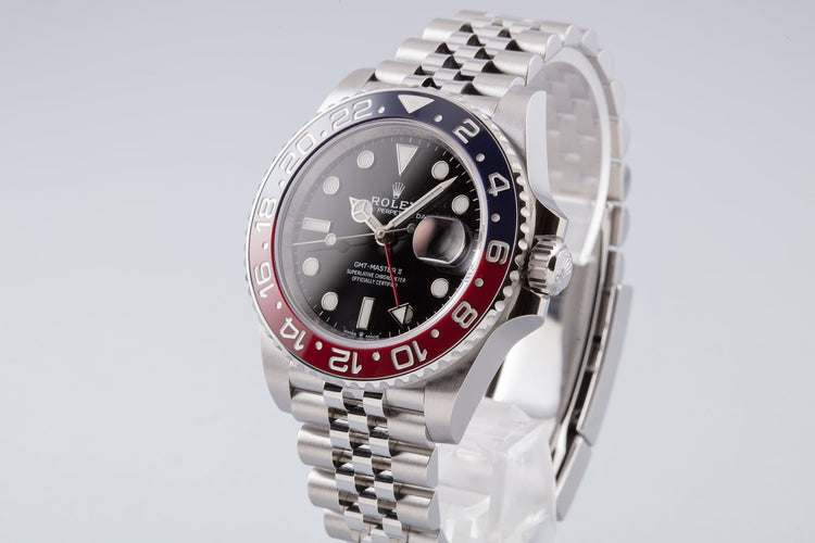 2020 Rolex GMT-Master II 126710BLRO with Box and Card