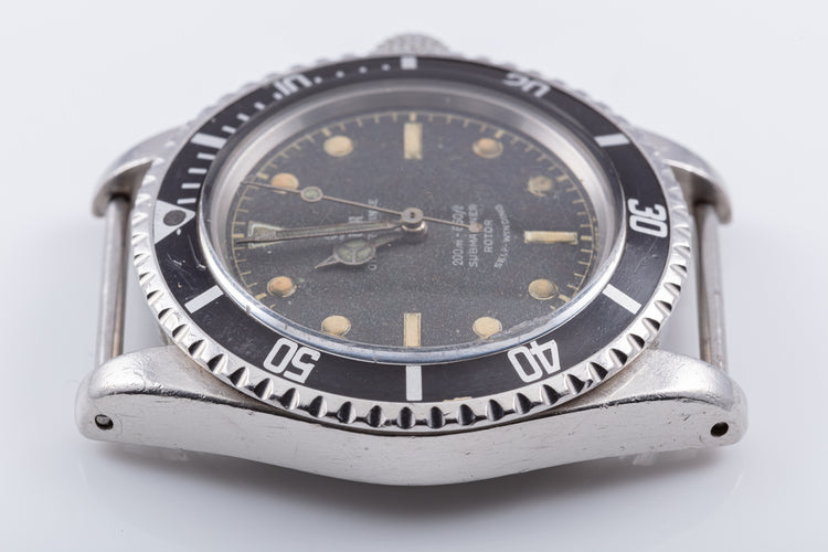 Vintage Royal Navy 1964 Tudor 7928 Gilt Chapter Ring