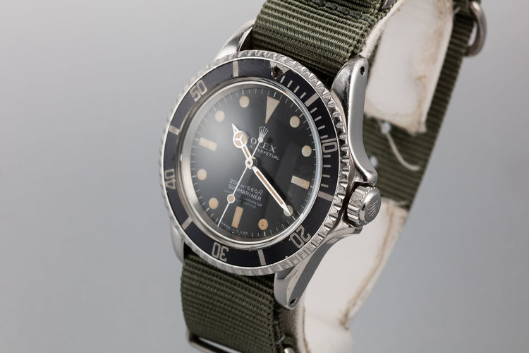 1967 Rolex Submariner 5512 with Meters First Dial