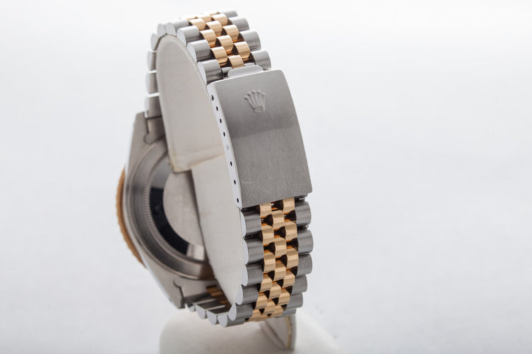 1991 Rolex Two Tone GMT II 16713 with Root Beer Dial