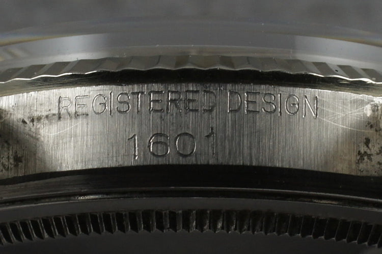 1968 Rolex Datejust 1601 with Silver Dial