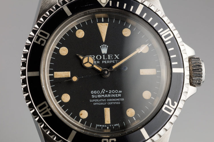 1966 Rolex Submariner 5512 with Serif Dial