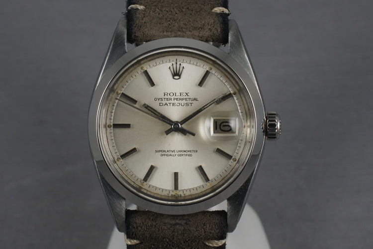 1961 Rolex Datejust 1601 with Silver Dial