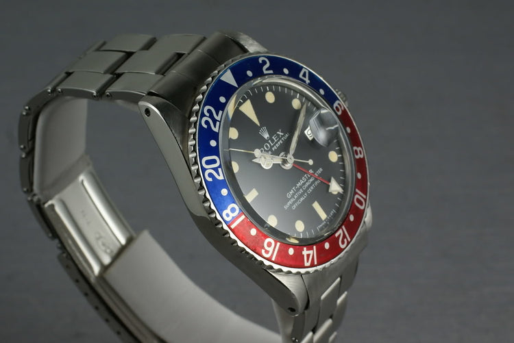Rolex GMT 1675 with Mark 1 Dial