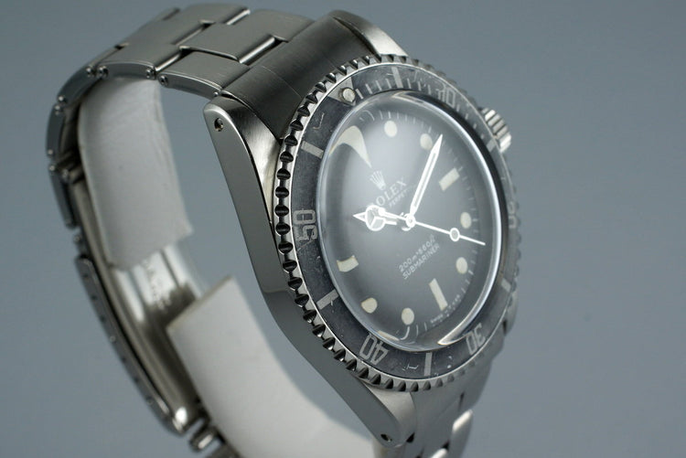 1968 Rolex Submariner 5513 Meters First