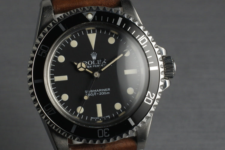 1983 Rolex Submariner 5513 Mark 5 Maxi Dial