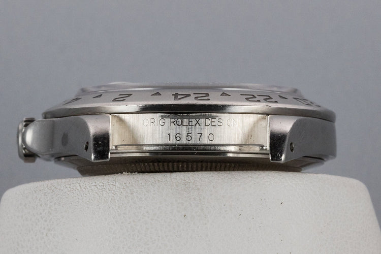 1993 Rolex Explorer II 16570 White Dial