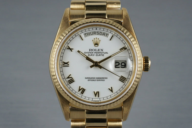 1984 Rolex 18K Day-Date 18038
