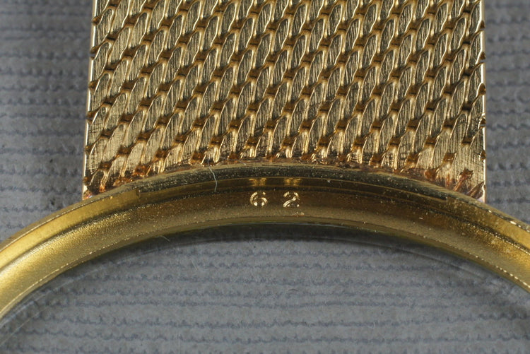 Vintage Audemars Piguet 18K with Mesh Bracelet and Box and Papers