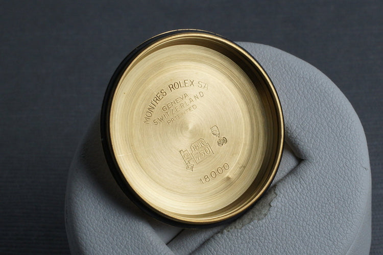 1979 Rolex 18K Day-Date 18038 with Baby Blue Stella Dial