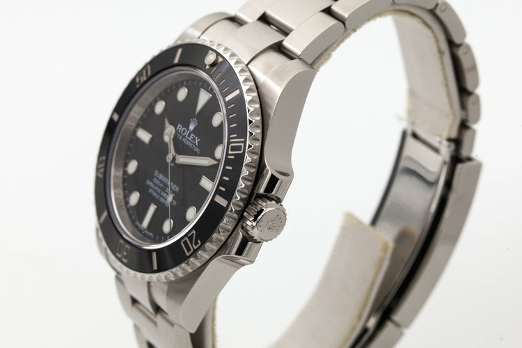 2015 Rolex Submariner 114060 with Box and Papers