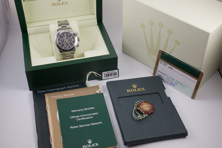2007 Rolex Daytona 116520 with Black Dial