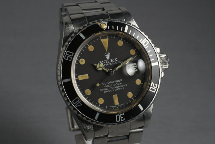 1981 Rolex Submariner 16800