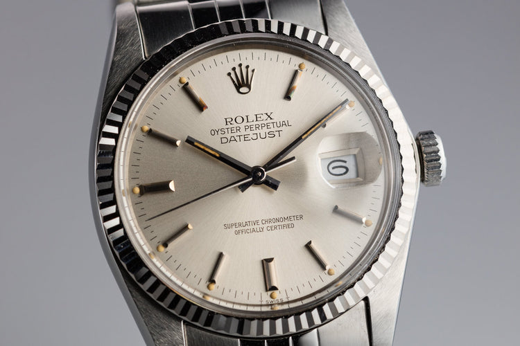 1980 Rolex DateJust 16014 Silver Dial