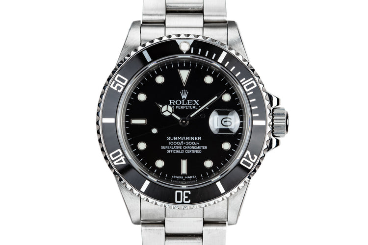 1988 Rolex Submariner 168000