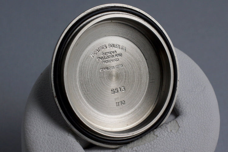 1970 Rolex Submariner 5513 Serif Dial