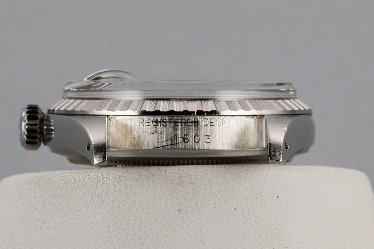 1973 Rolex DateJust 1603 with Grey Sigma Dial