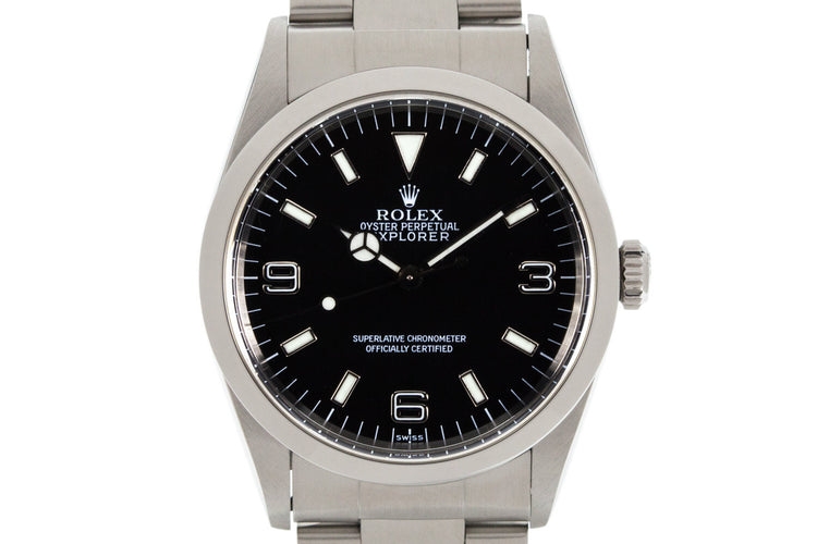 1999 Rolex Explorer 14270 SWISS only dial