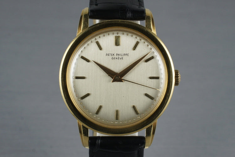 1959 18K YG Patek Philippe 2481 with Papers