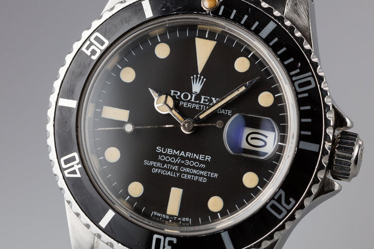 1982 Rolex Submariner 16800 Matte Dial