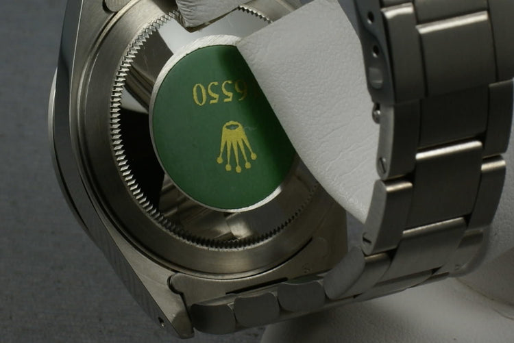 Rolex Explorer II 16550 Unpolished and Mint Cream Dial