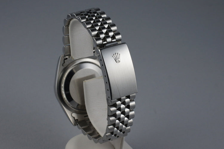 2001 Rolex DateJust 16234 Blue Roman Dial