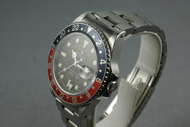 Rolex GMT 16760 with a tropical non date dial