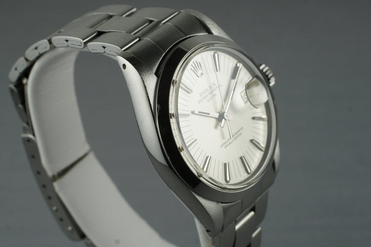 1972 Rolex Date 1500 Uncommon Silver Dial