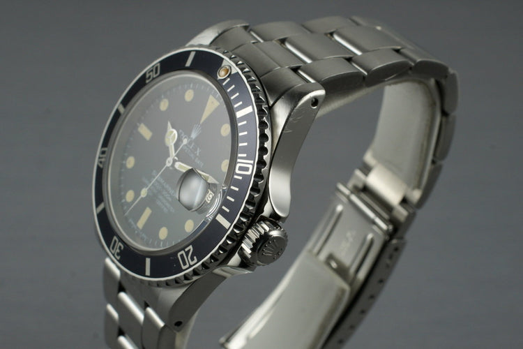 1981 Rolex Submariner 16800