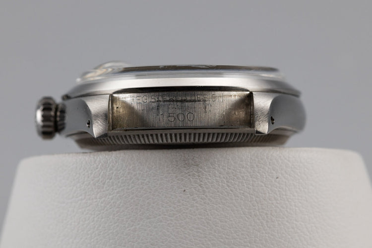 1967 Rolex Date 1500 Silver Dial