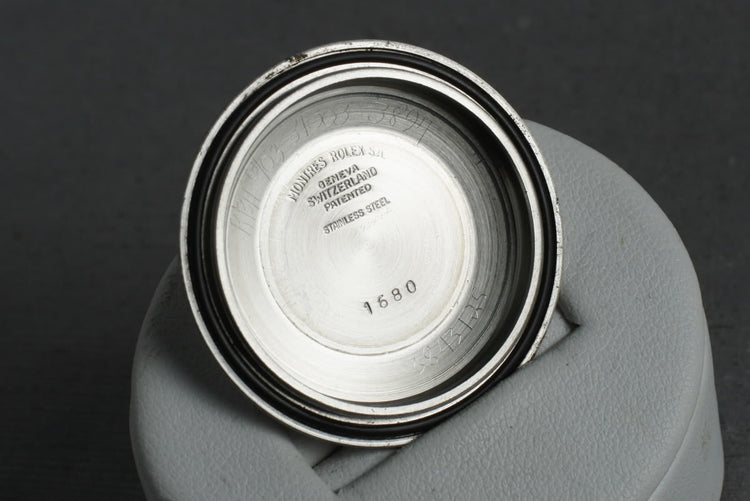 1972 Rolex Red Submariner 1680 Mark V with Faded Fat Font Insert